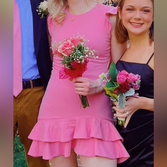 Susana Monaco Ruffle Dress - Picture 2 of 3